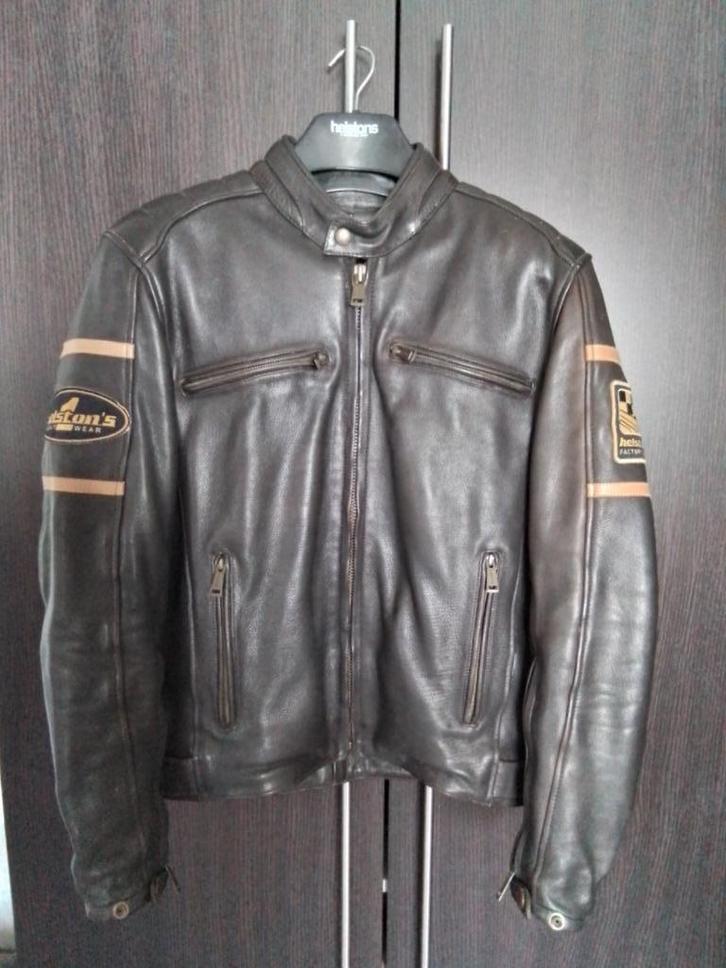 Veste moto cuir, Motos, Vêtements | Vêtements de moto, Manteau | cuir, Hommes, Seconde main, Enlèvement