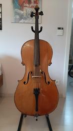 4/4 solo cello, Muziek en Instrumenten, Strijkinstrumenten | Cello's, Ophalen, Gebruikt, 4/4-cello, Met koffer