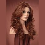 Pruik lang haar met krullen model Gabby kleur F30/27, Verzenden, Nieuw, Pruik of Haarverlenging