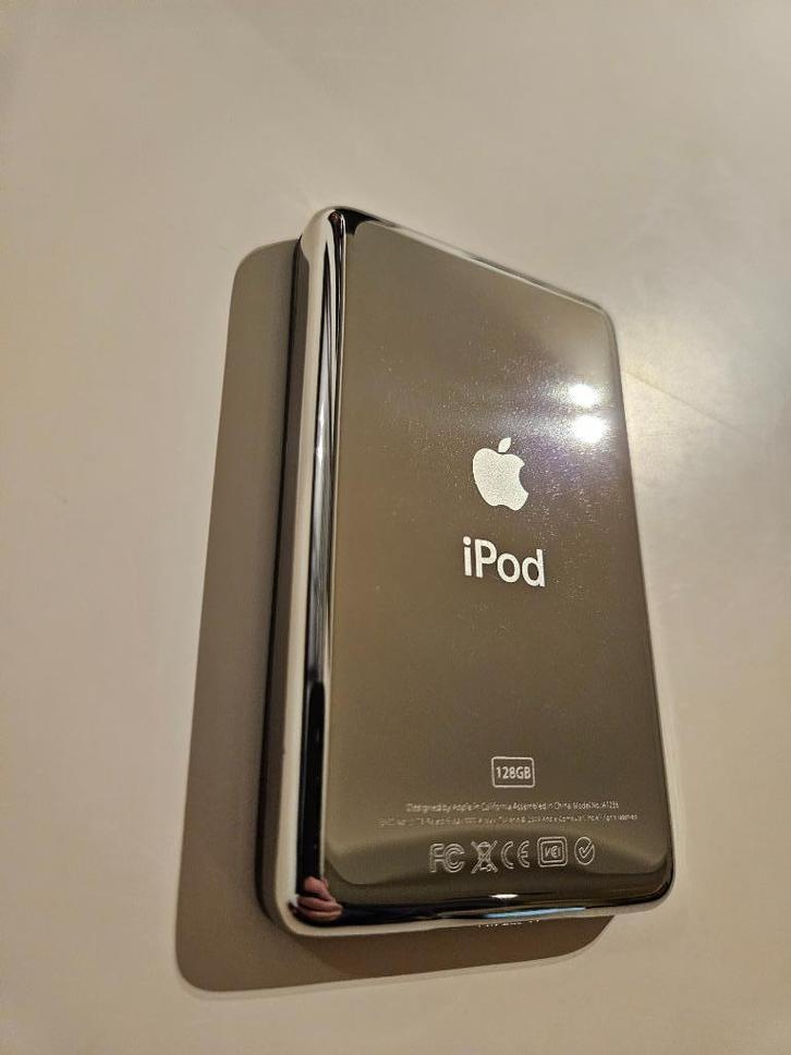 iPod Classic 128 GB SSD, Audio, Tv en Foto, Mp3-spelers | Apple iPod, Refurbished, Classic, 40 GB en meer, Zwart, Ophalen of Verzenden