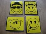 Vintage Stickers Smiley 8,5 x 10,5 cm, Ophalen, Nieuw, Overige typen