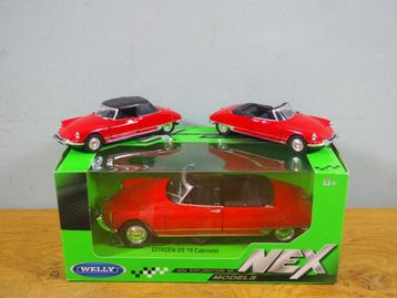 Welly 1:24 en 1:34 Ciroën DS cabrio beschikbaar voor biedingen