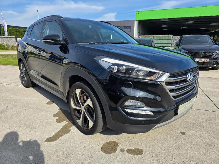 Hyundai Tucson 1.7 CRDI Automaat Navi, Pano + Garantie, Auto's, Hyundai, Bedrijf, Te koop, Tucson, ABS, Airbags, Airconditioning