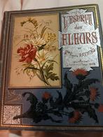 L'ESPRITT DES FLEURS  .L'ANNEE 1884, Antiek en Kunst, Antiek | Overige Antiek, Ophalen