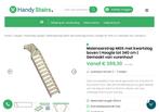 Molenaarstrap Handy Stairs, Ophalen, Nieuw, Trap, 2 tot 4 meter
