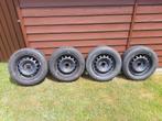 4 jantes tôle origine + pneus été bon état Opel Corsa 2020, Ophalen, Gebruikt, 15 inch, Banden en Velgen