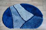Jolie tapis/carpette de bain dans un camaïeu de bleu, Comme neuf, Bleu, Tapis de bain, Enlèvement ou Envoi