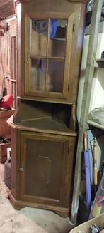 tweedelig hoekkastje, Huis en Inrichting, Kasten | Overige, Ophalen, Gebruikt