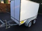 Gesloten aanhangwagen 750 kg, Auto diversen, Aanhangers en Bagagewagens, Ophalen of Verzenden, Zo goed als nieuw