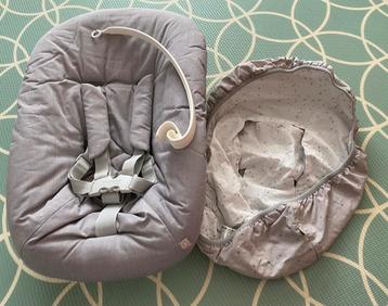 Stokke Tripp Trapp Newborn Set + speelgoedhanger +extra hoes beschikbaar voor biedingen
