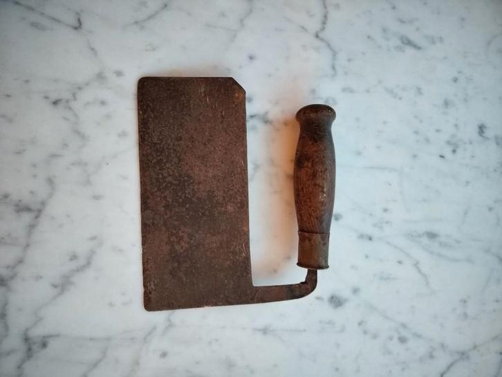 Antiek Frans Slagershakmes, Antiquités & Art, Antiquités | Accessoires de maison, Enlèvement ou Envoi