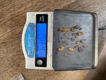 Goudklompje beschikbaar voor biedingen