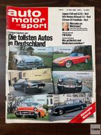Magazine Auto Motor Und Sport 1980 #6 Duits, Boeken, Auto's | Folders en Tijdschriften, Ophalen of Verzenden, Gelezen