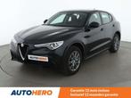 Alfa Romeo Stelvio 2.0 Turbo Super Q4 (bj 2019, automaat), Auto's, Alfa Romeo, Automaat, Zwart, Leder, 5 zetels