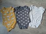 6 Rompers baby met korte mouw - maat 80, Kinderen en Baby's, Babykleding | Maat 80, Ophalen, Zo goed als nieuw, Jongetje of Meisje