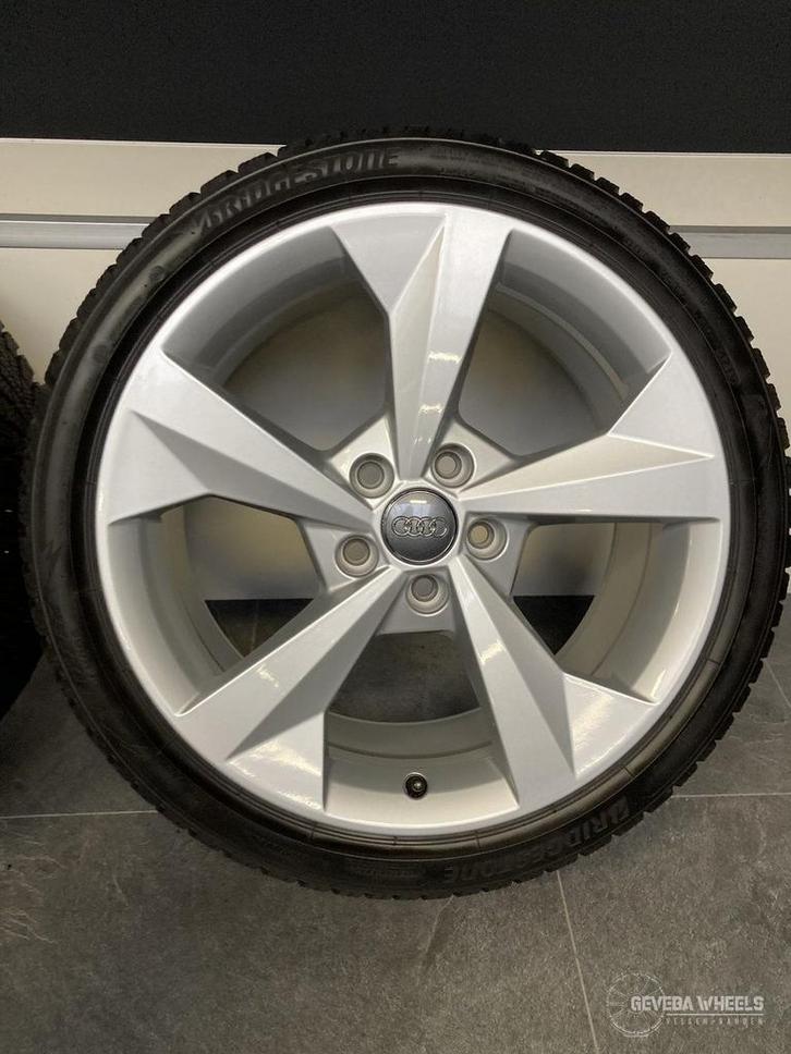 18” originele Audi A3 8P 8V 8Y velgen + winterbanden 5x112, Auto-onderdelen, Banden en Velgen, Banden en Velgen, Winterbanden