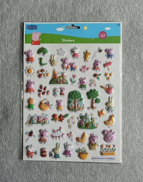 Stickers - Peppa Pig - Bubble - Creatief - School - €1,50, Verzamelen, Stickers, Nieuw, Strip of Tekenfilm, Ophalen