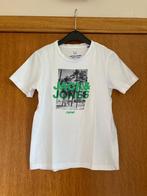 Wit t-shirt, Jack and Jones, maat 140, 10 jaar, Kinderen en Baby's, Kinderkleding | Maat 140, Ophalen of Verzenden, Zo goed als nieuw