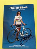 wielerkaart wk team bolle leontien van moorsel signe, Verzenden, Zo goed als nieuw
