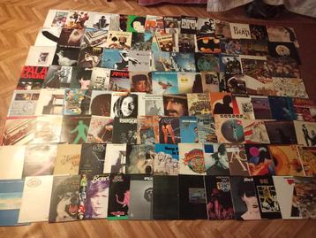 Lot 310 vinyles LP Rock pop 