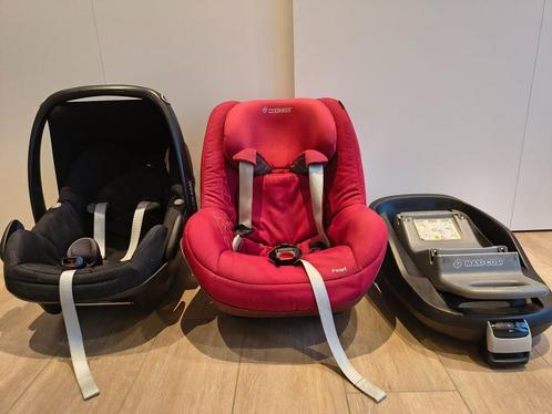 Complete Maxi-Cosi set: Pebble + Pearl + FamilyFix base, Kinderen en Baby's, Autostoeltjes, Maxi-Cosi, Isofix, Ophalen
