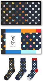 Magic Socks doosjes met stippen, verpakking van 3, Kleding | Heren, Sokken en Kousen, Ophalen of Verzenden