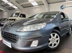 Peugeot 407 1.6 HDI 110 CH DISTRIBUTION OK GAR 12M, Auto's, Stof, Blauw, Bedrijf, Grijs