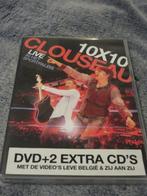 DVD + 2extra cd's : Clouseau 10x10 - Live in het Sportpaleis, Comme neuf, Musique et Concerts, Tous les âges, Enlèvement ou Envoi
