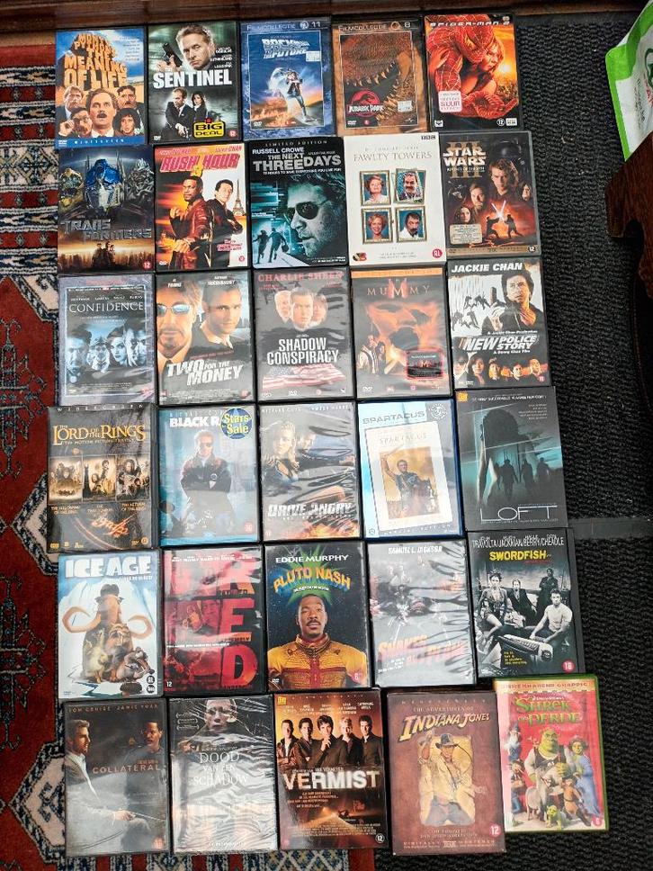 lot dvd 196 dvd's, CD & DVD, DVD | Films indépendants, Utilisé, Enlèvement