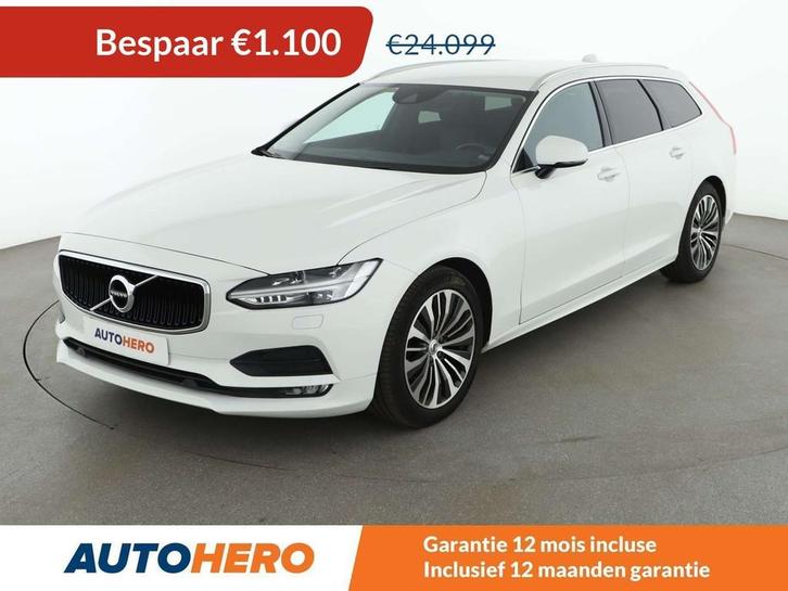 Volvo V90 2.0 D4 Momentum Pro (bj 2020, automaat), Auto's, Volvo, Te koop, V90, ABS, Adaptieve lichten, Airbags, Airconditioning