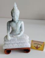 Birmees wit jade Boedhabeeld, Antiek en Kunst, Kunst | Beelden en Houtsnijwerken, Ophalen of Verzenden