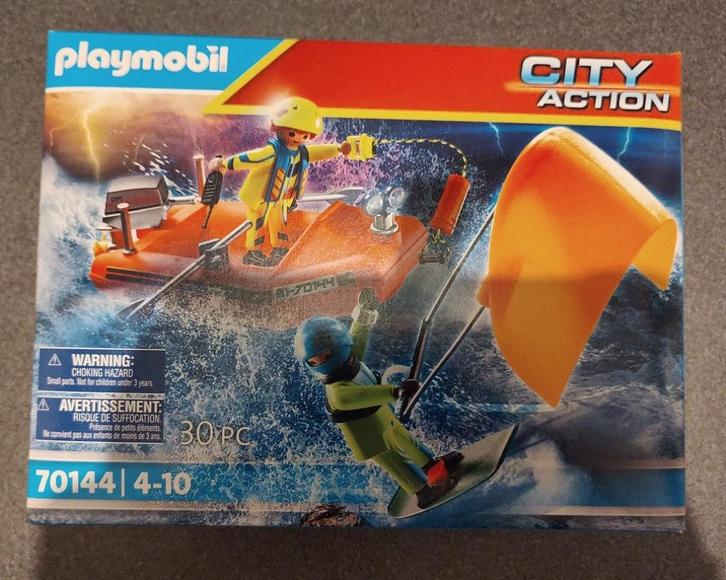 Playmobil City Action redding op zee - 70144 (nieuw), Kinderen en Baby's, Speelgoed | Playmobil, Nieuw, Complete set, Ophalen of Verzenden
