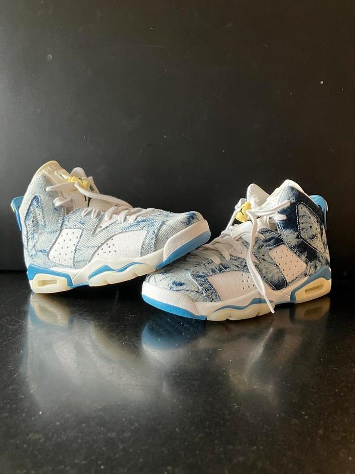 Air Jordan 6 Retro GS (Denim), Kleding | Heren, Schoenen, Nieuw, Sneakers, Overige kleuren, Ophalen of Verzenden