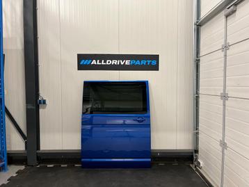 Volkswagen Transporter T6 Schuifdeur rechts blauw 7E0843108B beschikbaar voor biedingen