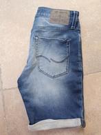 Merk Jack & Jones: jeans short mt 170 - 176 (zie foto's), Kinderen en Baby's, Kinderkleding | Maat 170, Broek, Nieuw, Ophalen of Verzenden