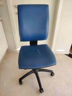 Bureaustoel GRATIS, Huis en Inrichting, Ophalen, Gebruikt, Blauw, Bureaustoel