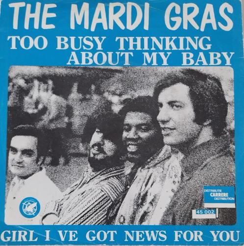 The Mardi Grass- Too busy thinking about my baby, Cd's en Dvd's, Vinyl Singles, Zo goed als nieuw, Single, Pop, 7 inch, Verzenden