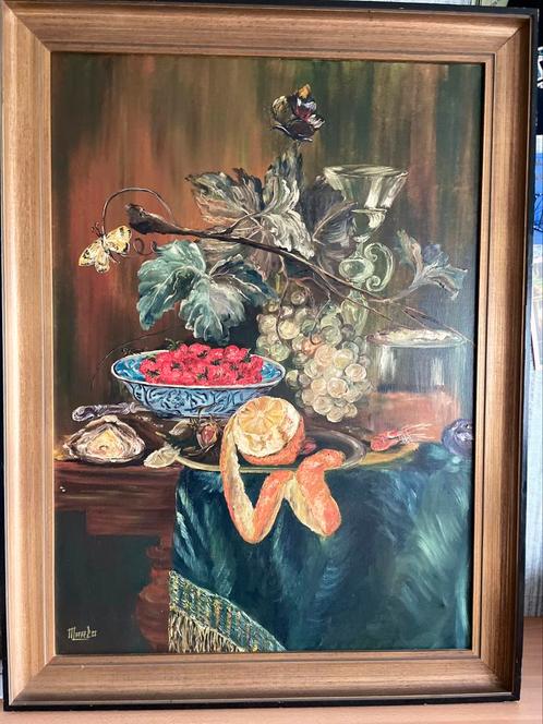 2 schilderijen op doek, Antiek en Kunst, Kunst | Schilderijen | Klassiek, Ophalen