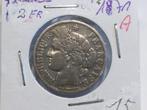 Frankrijk 2 Francs 1871 zilver, Postzegels en Munten, Munten en Bankbiljetten | Verzamelingen, Ophalen of Verzenden