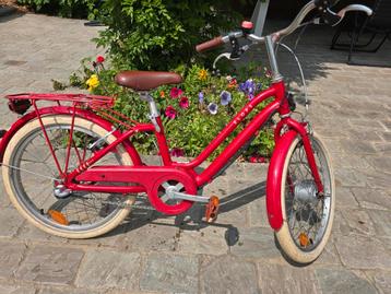 Decathlon 6 -9 jaar kinderfiets elops 900 rood beschikbaar voor biedingen