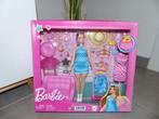 Poupée Barbie avec accessoires de mode et meubles, Enlèvement ou Envoi, Comme neuf, Barbie