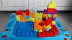 Blokkentafel met 23 blokjes van mega bloks, Ophalen, Gebruikt