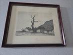 Dirk Baksteen, Antiek en Kunst, Kunst | Etsen en Gravures, Ophalen of Verzenden