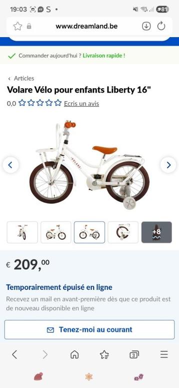 Vélo blanc  beschikbaar voor biedingen