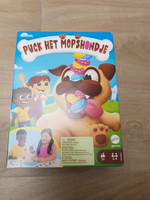 Puck het Mopshondje - Mattel - Nieuw in verpakking, Hobby & Loisirs créatifs, Jeux de société | Jeux de plateau, Neuf, 1 ou 2 joueurs