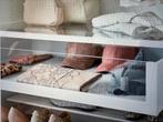 4 IKEA PAX - KOMPLEMENT Lade met glazen front, wit, 100x58 c, Ophalen, Gebruikt, 50 tot 100 cm, Modern