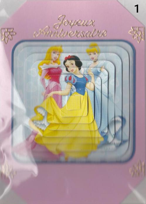 Cartes de vœux en 3D et pyramide sur les Princesse Disney, Hobby & Loisirs créatifs, Cartes | Maison | Fabrication artisanale