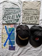 Tomorrowland Crew tshirts, black golden cap, badges Crew, Verzamelen, Ophalen of Verzenden