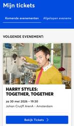 1 ticket zitplaats Harry Styles zaterdag 30/05/2026, Une personne