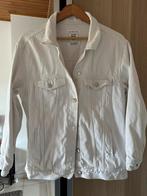 Witte Jeansjas van Pull & Bear – Maat M, Ophalen of Verzenden, Zo goed als nieuw, Maat 38/40 (M)